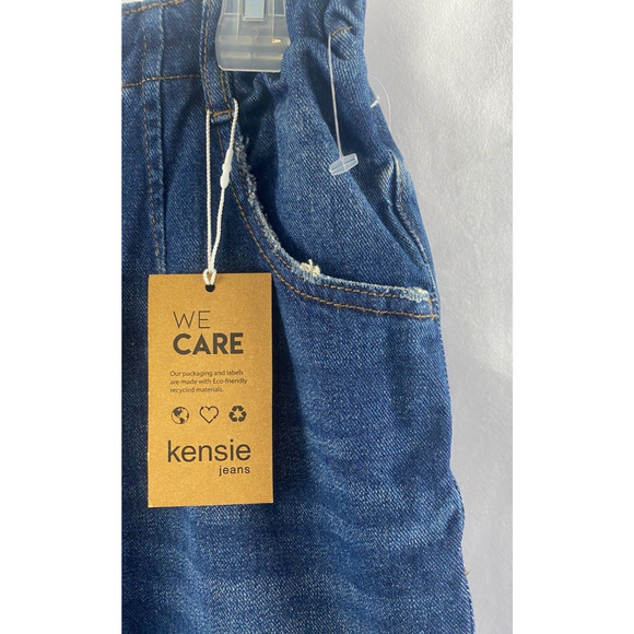 Kensie Jeans Vintage Luxe The High Rise Barrel Button Front Jean Size 4/27 NWT - Picture 5 of 10